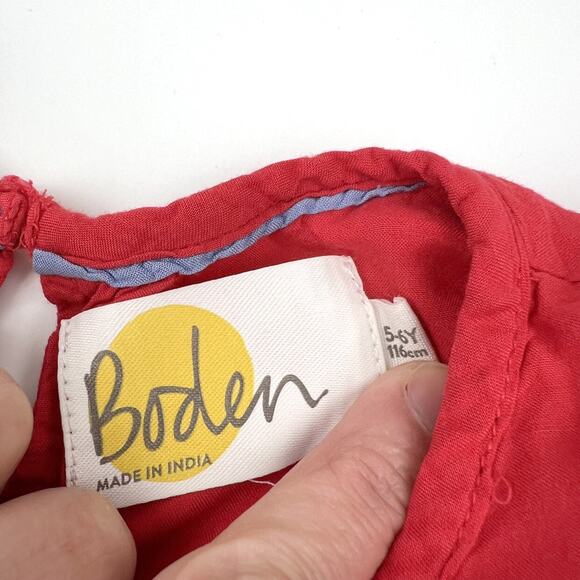 Boden Red Dress - Picture 4 of 8